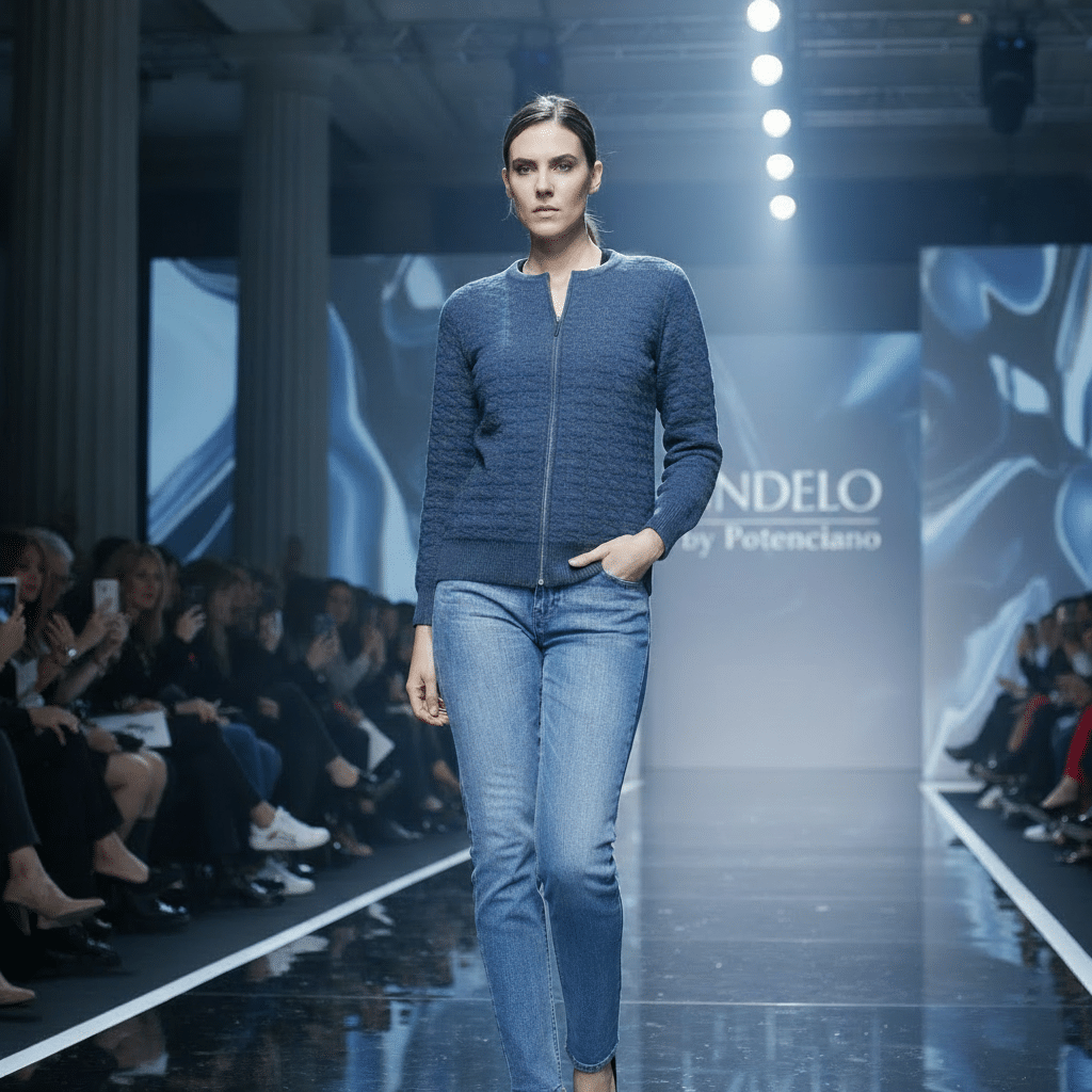 ER04016_denim_knit_reciclado_mondelo-By_potenciano_pasarela https://potencianoshop.com/