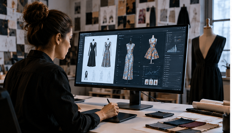 La inteligencia artificial transforma la industria de la moda desde el diseño de colecciones hasta la producción, la logística y la experiencia de compra
